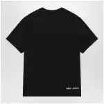 Moncler Grenoble Black T-shirt with logo print