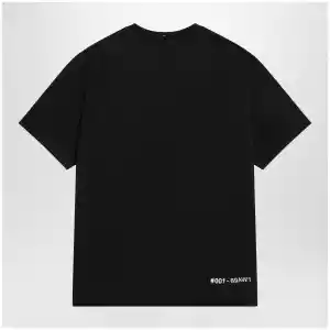Moncler Grenoble Black T-shirt with logo print