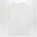 Moncler Ivory T-shirt with logo print