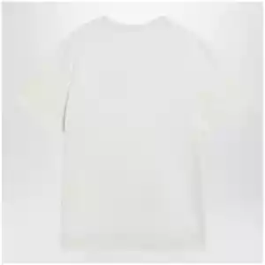 Moncler Ivory T-shirt with logo print