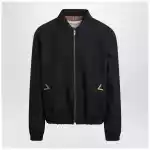 Valentino Navy bomber jacket with Vgold pockets