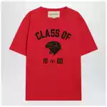 Valentino Red T-shirt with Panther print