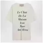 Valentino Ivory Le Chat De La Maison Icon Muse Anti Hero T-shirt