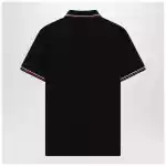 Valentino Black polo shirt with Vlogo Signature