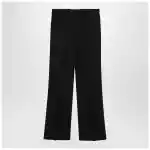 Valentino Black wool-blend trousers