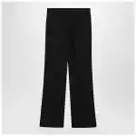 Valentino Black wool-blend trousers
