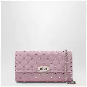 Valentino Garavani Pink Rockstud Spike crossbody bag