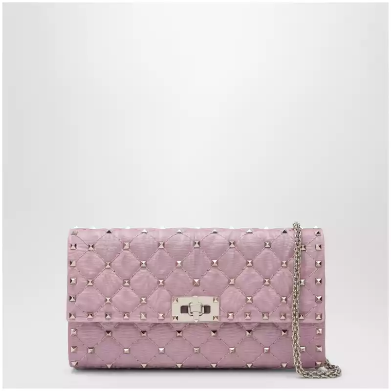 Valentino Garavani Pink Rockstud Spike crossbody bag