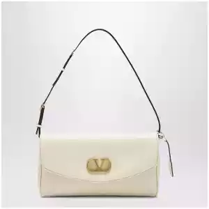 Valentino Garavani Butter leather Devain clutch with VLogo