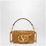 Valentino Garavani Small woven Locò bag with VLogo Signature
