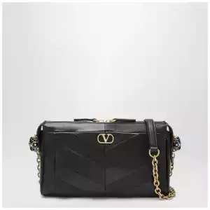Valentino Garavani Small black Panthea crossbody bag