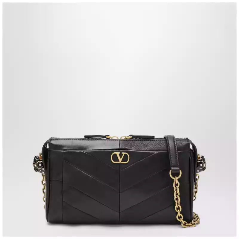 Valentino Garavani Small black Panthea crossbody bag