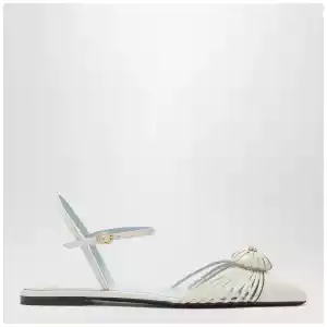 Valentino Garavani Coeur Royal sandals in ivory