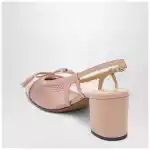 Valentino Garavani Valet Du Roi pink slingback pumps