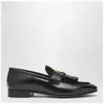 Valentino Garavani Vaniteux loafer in calfskin and split leather