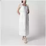 ZIMMERMANN Ivory Aster dress with lace trim