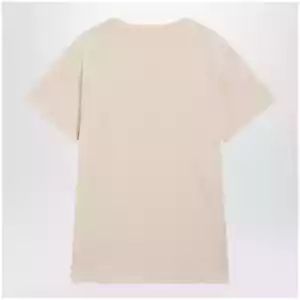 Valentino Panther Lady cotton jersey T-shirt in birch/black