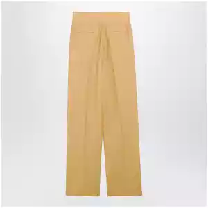 Valentino British Mohair trousers in ochre