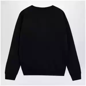 Valentino Navy blue wool crewneck sweater