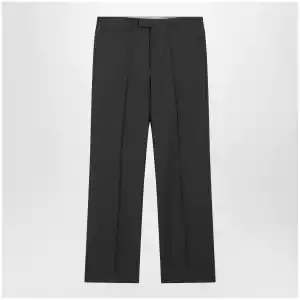 Valentino Gray wool-blend pants