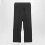Valentino Gray wool-blend pants