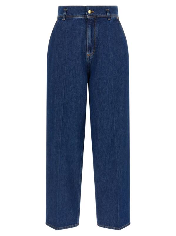 Alberta Ferretti Iriscut Jeans