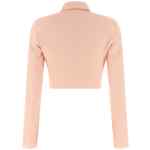 Alberta Ferretti Tropical Wool Blazer