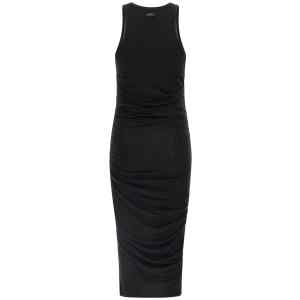 Elisabetta Franchi Logo Embroidery Dress