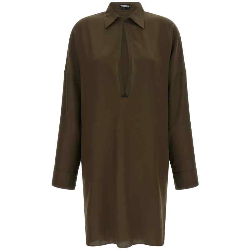 AB3632FAX1703GCW_01_M_2026-01-09T10-40-04.777Z Tom Ford Tunic Dress