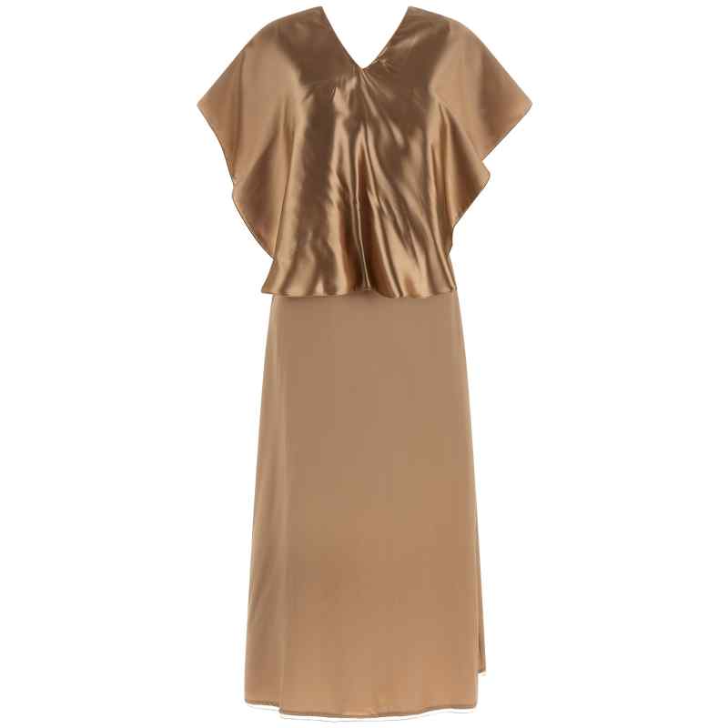 Fabiana Filippi Dress With Cape