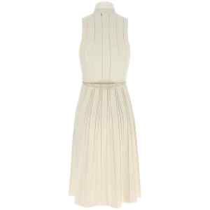 Elisabetta Franchi Weft Dress à Jour
