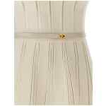 Elisabetta Franchi Weft Dress à Jour
