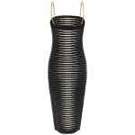 Elisabetta Franchi Striped Dégradé Dress