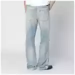AMIRI Ripped jeans in Mist Indigo