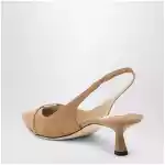 Jimmy Choo Amita 45 slingbacks in toffee suede