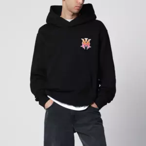 AMIRI Black hoodie with logo