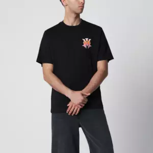 AMIRI Black T-shirt with logo print