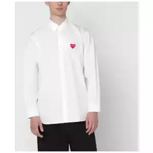Comme des Garçons Shirt White cotton shirt