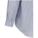 Comme Des Garçons Play Logo Patch Striped Shirt
