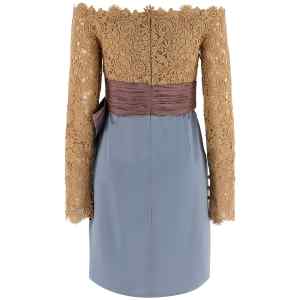 Valentino Garavani Valentinogaravani Fleur A Jours Flower Mix Dress