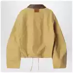 Acne Studios Twill bomber jacket Sand beige