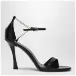 Givenchy 4G Liquid 95 sandals in black leather