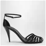 Givenchy Patent Leather Cage Heeled Sandals