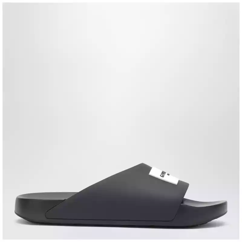 Givenchy Label flat mules in black rubber