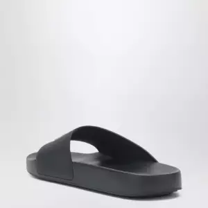 Givenchy Label flat mules in black rubber