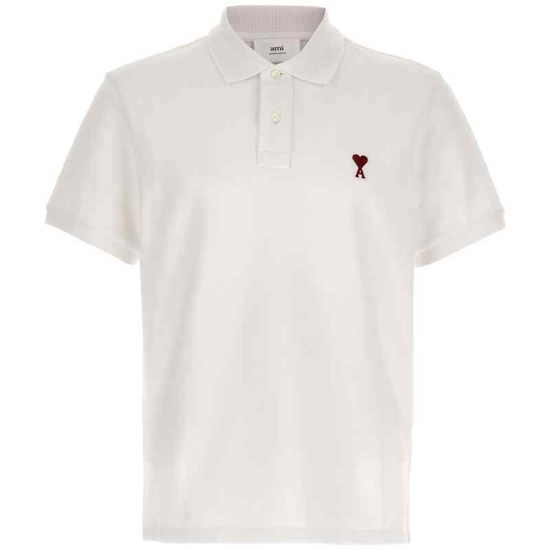 Ami Paris Ami De Coeur Polo Shirt