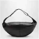 LEMAIRE Quiver Clip brown leather bag