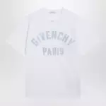 Givenchy White T-shirt with logo embroidery