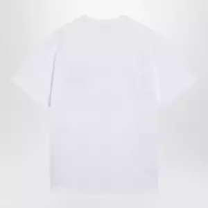 Givenchy White T-shirt with logo embroidery