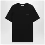 Givenchy Black cotton T-shirt with logo patch